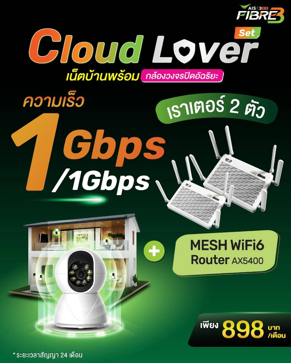 โปรโมชั่น Cloud Lover Premium